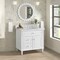 James Martin Vanities 36'' Single Vanity, Bright White w/ 3 CM White Zeus Quartz Top 424-V36-BW-3WZ - alternate 5